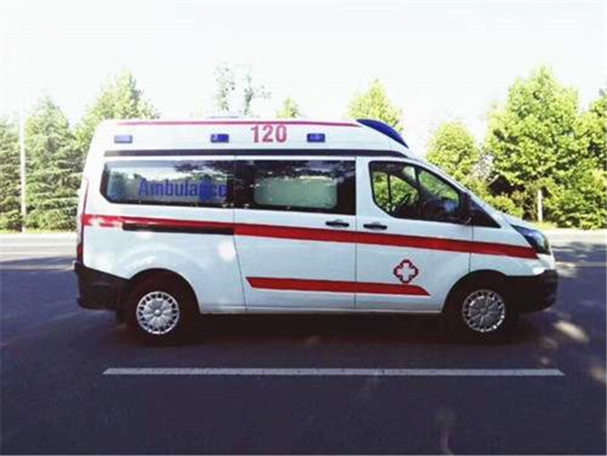 锡山救护车出租服务案例6