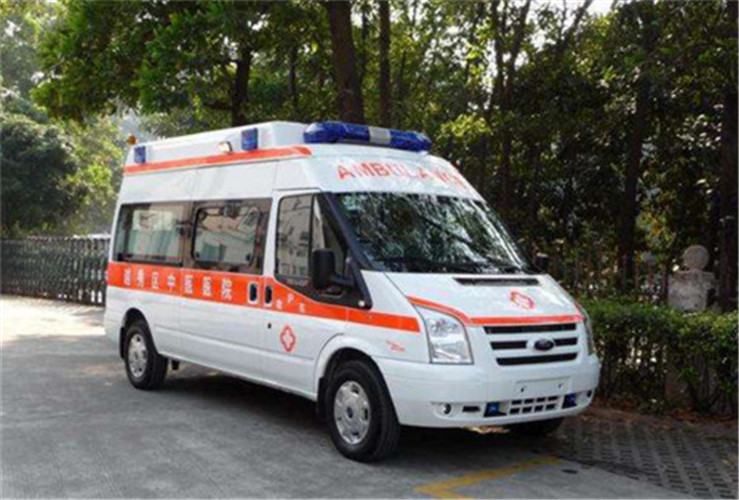 锡山救护车出租服务案例8