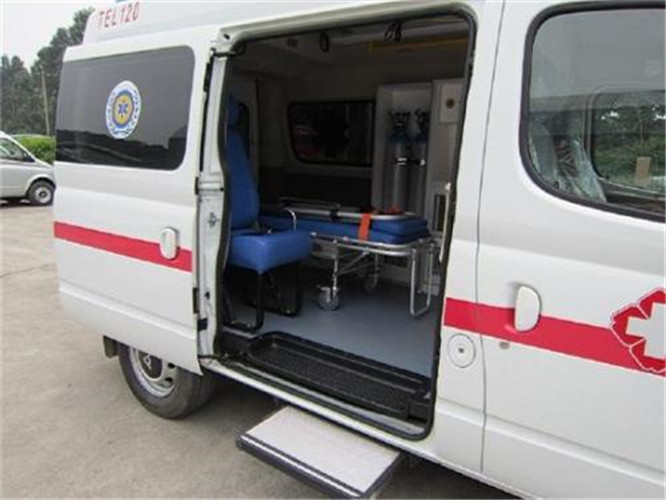 锡山救护车出租服务案例7