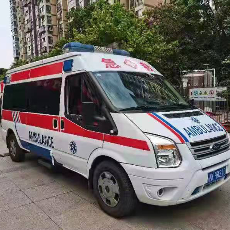 锡山长途救护车护送病人返乡